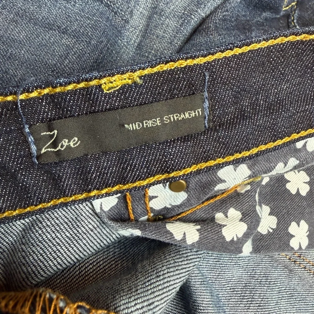 Vintage Lucky Legend Zoe Womens Jeans Dark Wash Mid Rise Straight Size‎ 31